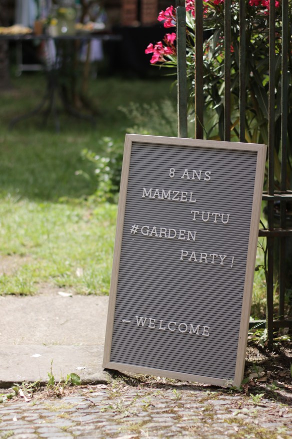 déco garden party a